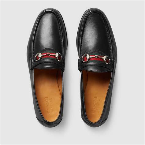 mens red gucci loafers|gucci men's loafer with horsebit.